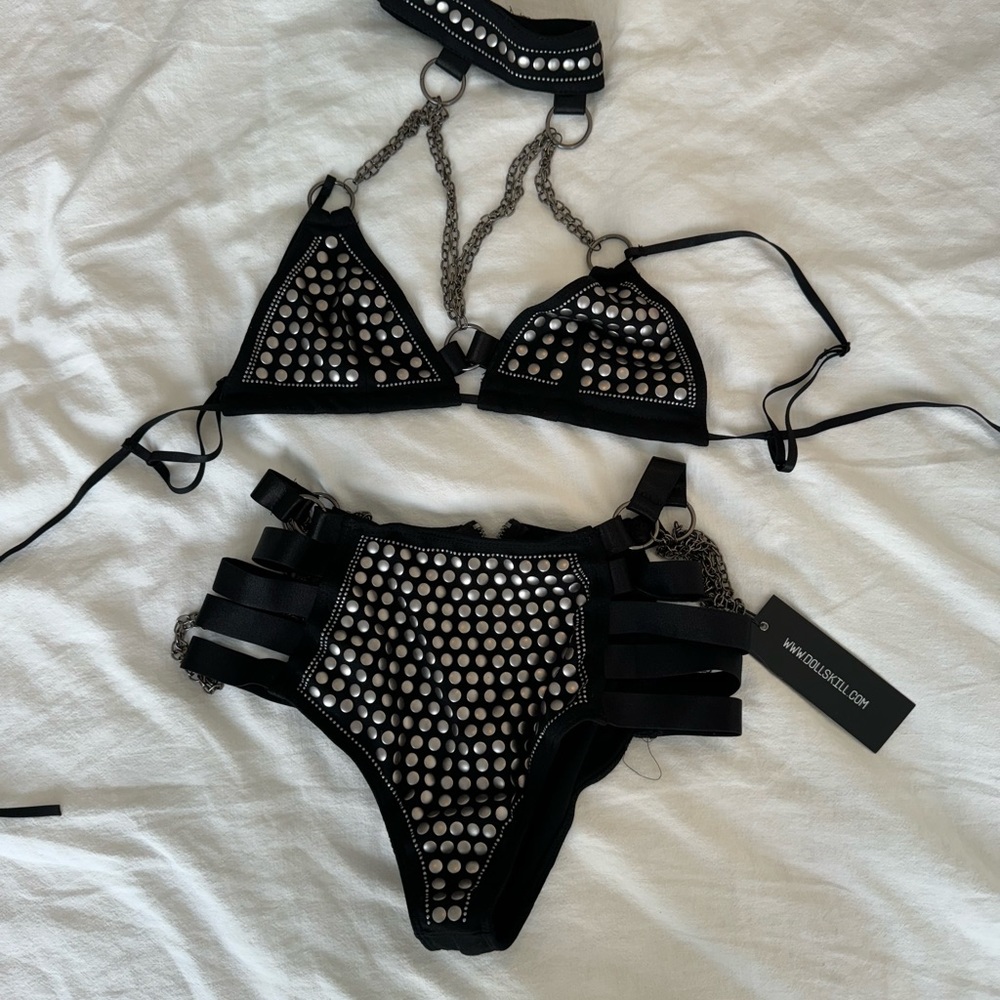 Dolls Kill Studded Set XS